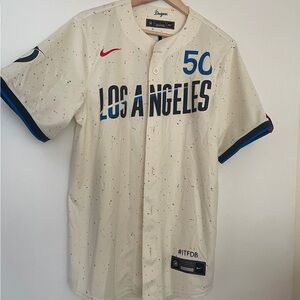 MLB LOS ANGELES DODGERS MOOKIE BETTS NIKE CITY CONNECT LIMITED JERSEY